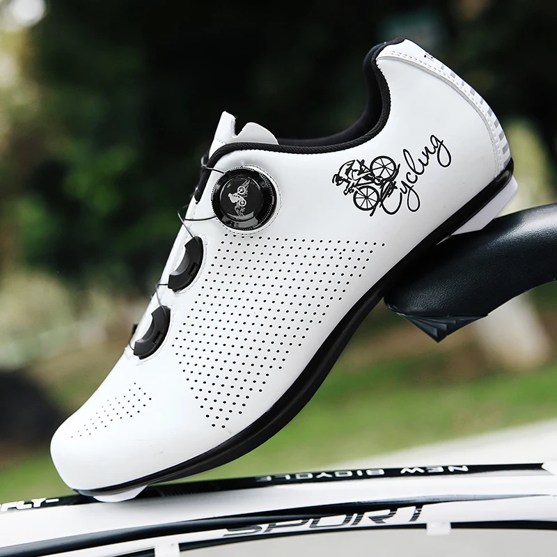 

Road Racing Cycling Shoes Outdoor Men Women Cycling Cleat Shoes Breathable MOuntain Trekking Bike Sneakers Unisex MTB Sneaker