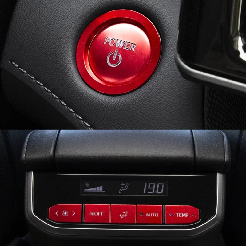 

Для Toyota Highlander 2021 2022, автомобильный переключатель окон из алюминиевого сплава, отделка, Электронная фотография, кнопки, блестки, наклейка, кр...