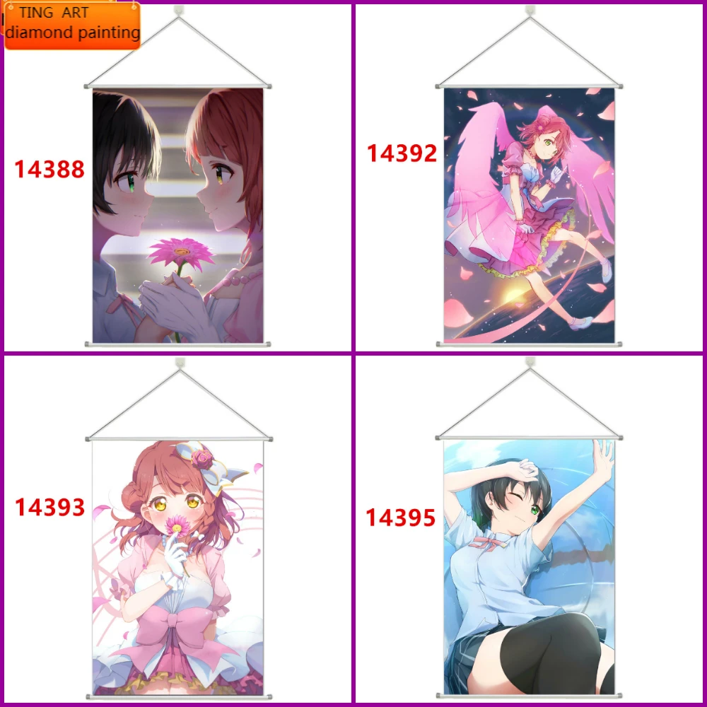 

Алмазная картина Love Live! Набор для вышивки алмазной мозаикой «Idol Club»