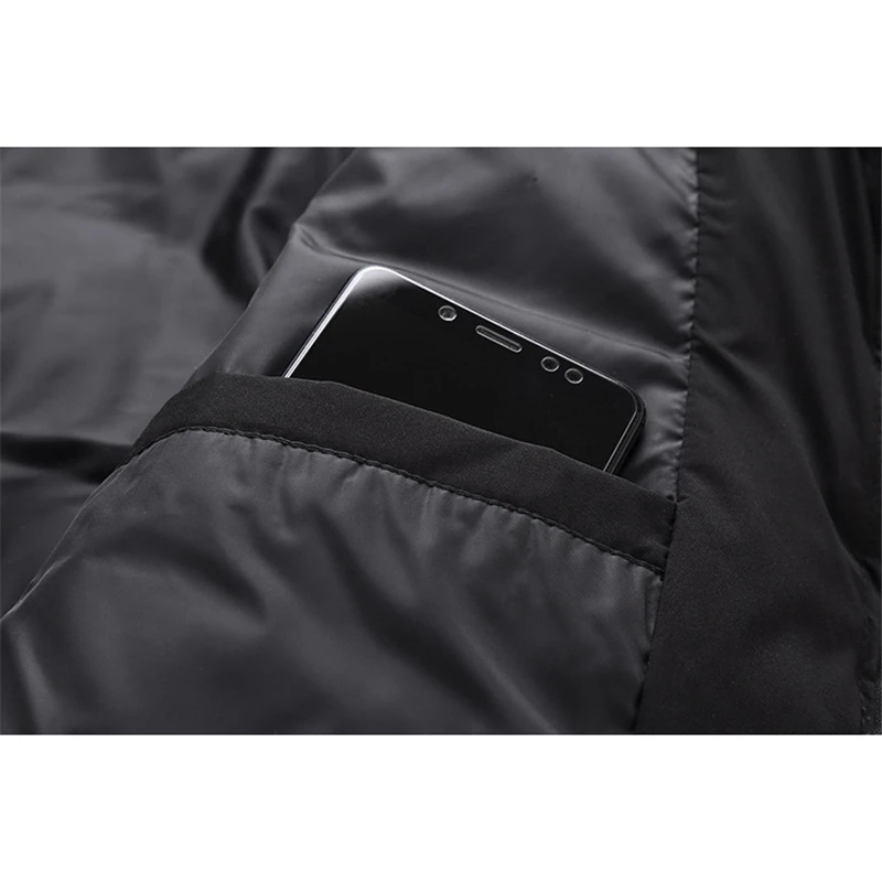 

2021 White Duck Down Men's Spring Jacket Ultralight Down Jacket Casual Outerwear Autumn Warm Stand Collar Brand Coat Clothes