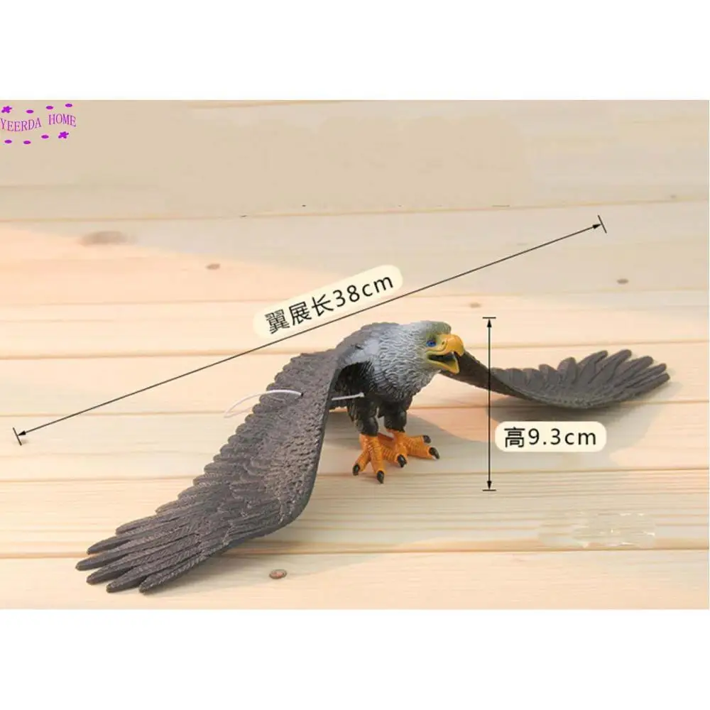 Новый стиль 1 шт. практичная Реалистичная летающая птица ястреб приманка для