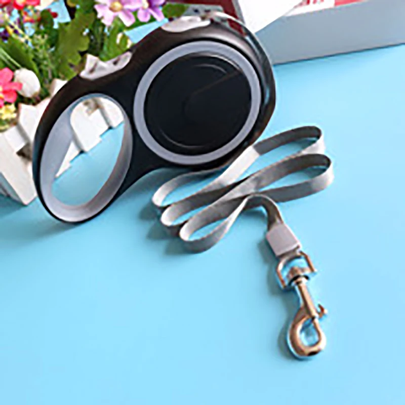 

Pet high-grade automatic tractor dog walking rope retractable candy color 3M