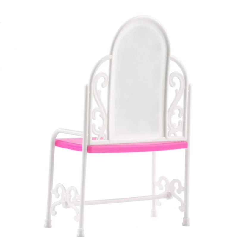 

1 Set Princess Doll ashion furniture dresser girls birthday gift toilet table For doll accessoriesb Baby Toys Hot Sale