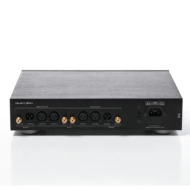 Полностью сбалансированный предусилитель GUSTARD P26 класса A двойной операционный