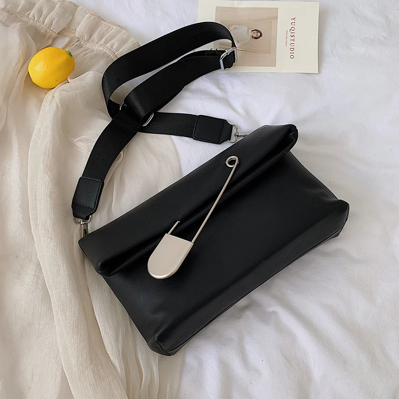 

2021 Women's Bag Messenger Wide Shoulder Strap Handbags Original Clutch Luxury Designer Brand Fashion High Capacity Large Tote