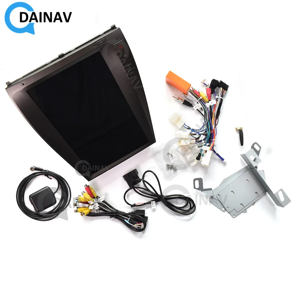 

Telsa Style Android Car Multimedia DVD Player GPS Navigation FOR-Lexus ES ES240 ES350 2006 2007 2008 Car Audio Radio Stereo