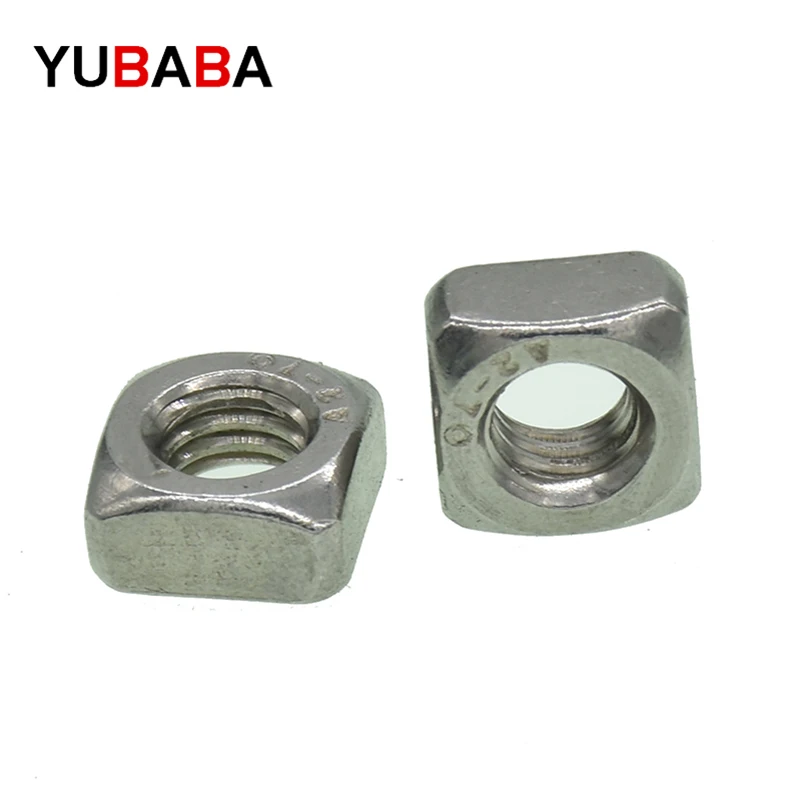 

DIN557 GB39 304 квадратная гайка из нержавеющей стали в гайках