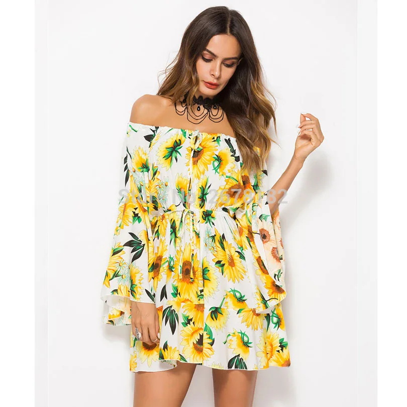 Летнее платье 2018 женское повседневное пляжное короткое с кисточками оранжевое