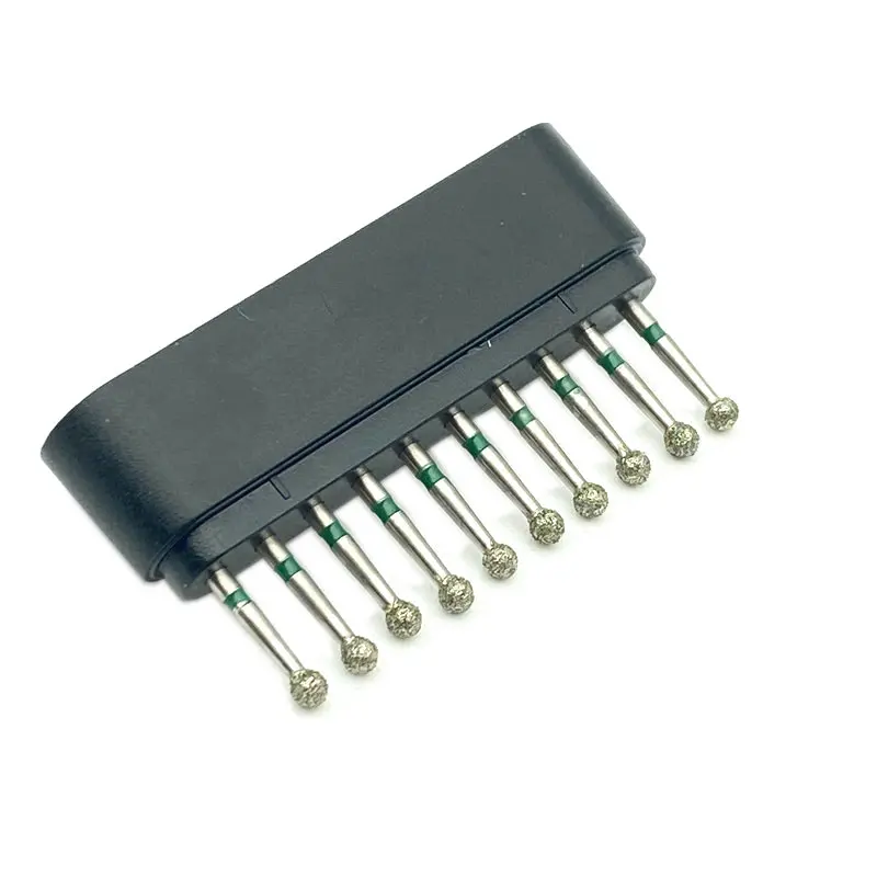 BR-30C Стоматологические алмазные боры с круглой головкой для высокоскоростного