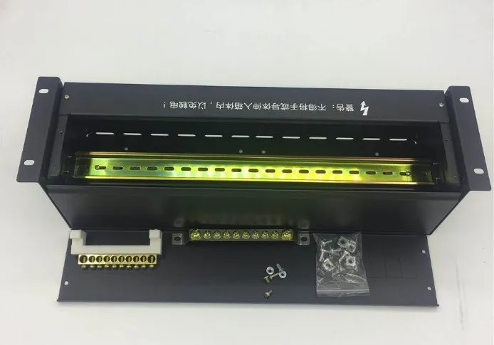 19 inch Rack power distribution unit box leakage protector 3U air switch cabinet 483x135x130 mm with kits | Мобильные телефоны и