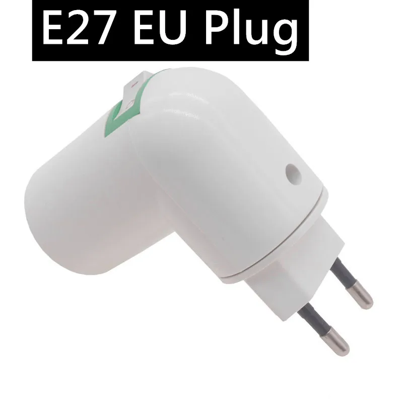 Светильник ing аксессуары E27 лампа держатель 360 ° вращающийся штепсельная вилка