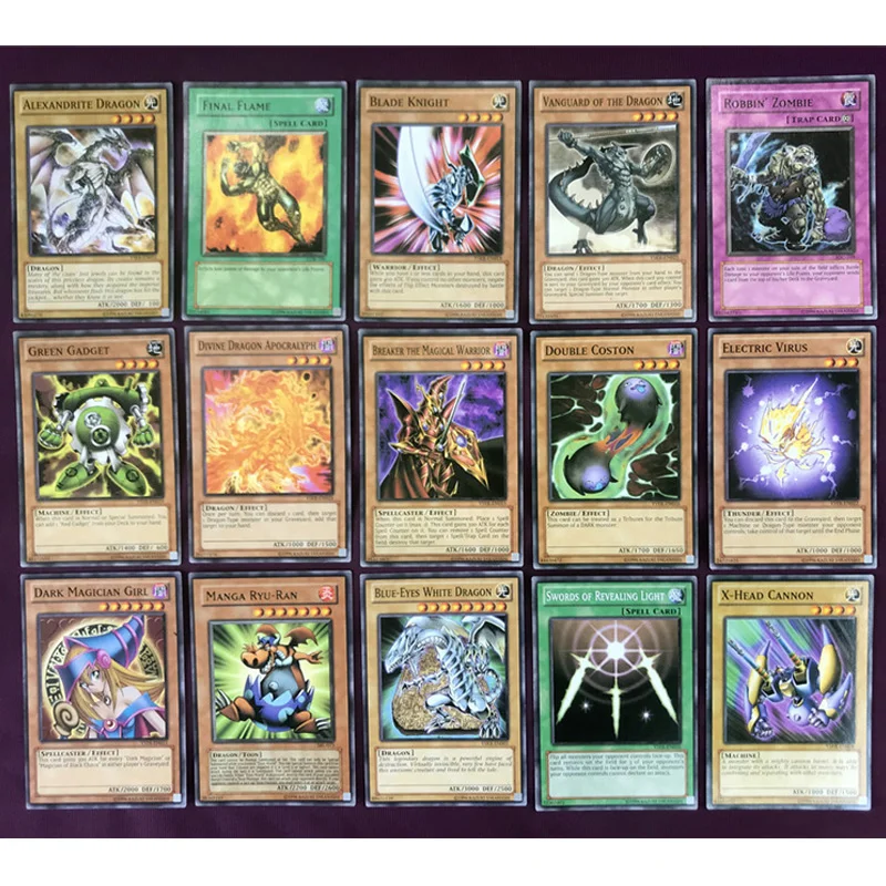 Настольная игра Yu Gi Oh Cards 66 шт./компл. YuGiOh английская настольная карточка из Gard OCG