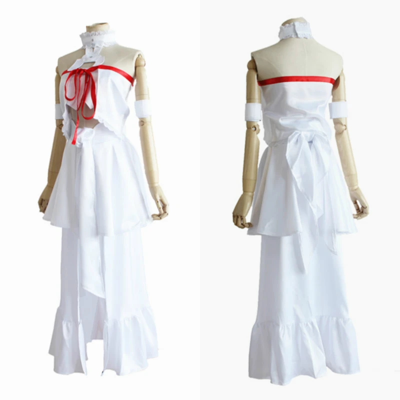 Хит продаж костюмы на Хэллоуин аниме Юки костюм Asuna для косплея (костюмированных