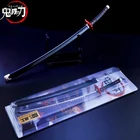 255 мм Катана аниме Demon Slayer Sword модель Kimetsu No Yaiba Kamado Tanjirou оружие колесо меч Косплей Реквизит подарок Для Coser