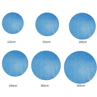 pool cover round solar swimming pool cover waterproof heat insulation bubble film outdoor bubble blanket anti uv dustproof cloth