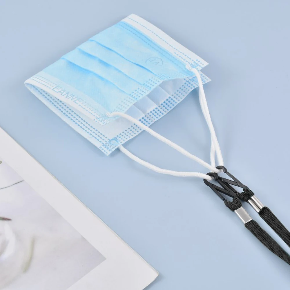 Безопасная Регулируемая Маска для лица ремешок удобный держатель веревка защиты