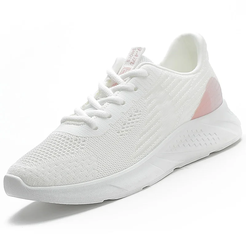 

Summer Women's Breathable Korean Junior High School Students Lightweight Running Hollow Mesh Sneakers