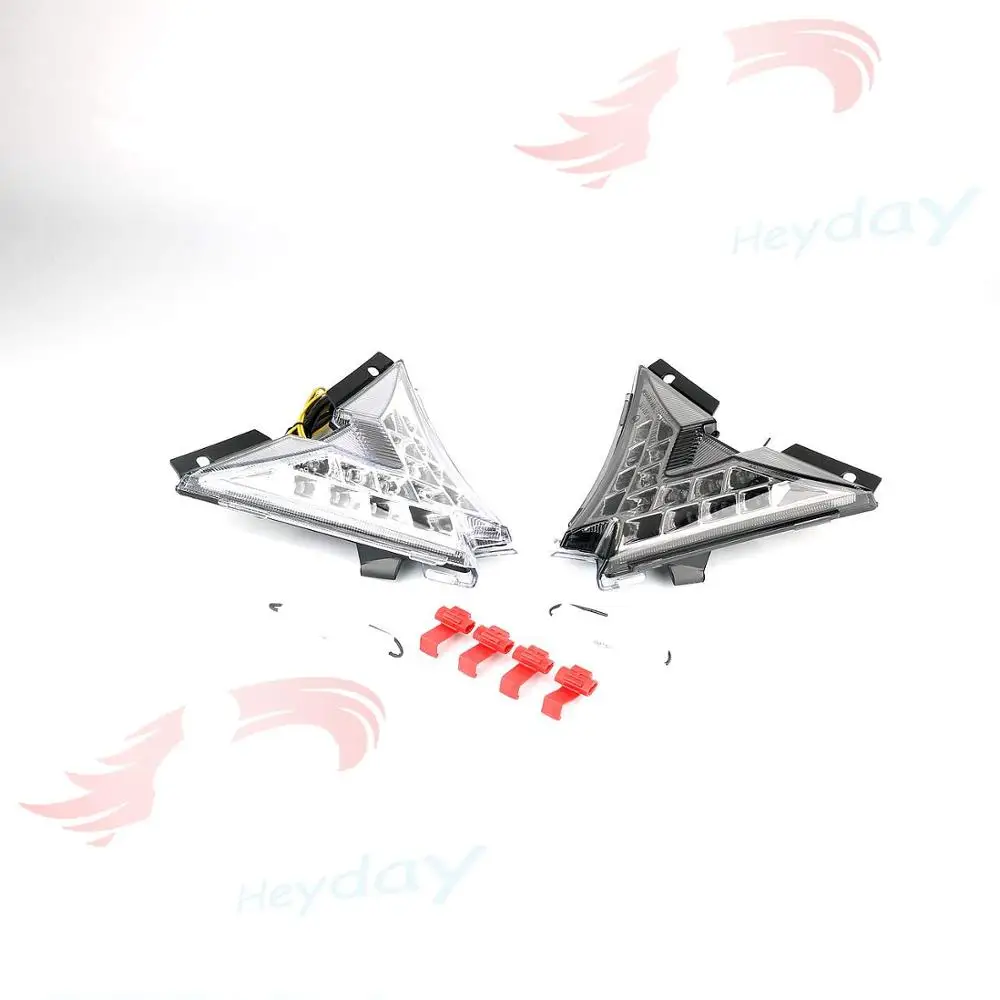 Мотоциклетный светодиодный задний фонарь интегрированные поворотники для Aprilia