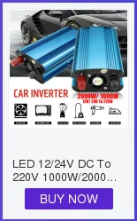 2000 Вт DC 12 В к AC 220 В USB автомобильный инвертор зарядное устройство конвертер адаптер DC 12 к AC 220 модифицированный синусоидальный волновой трансформатор