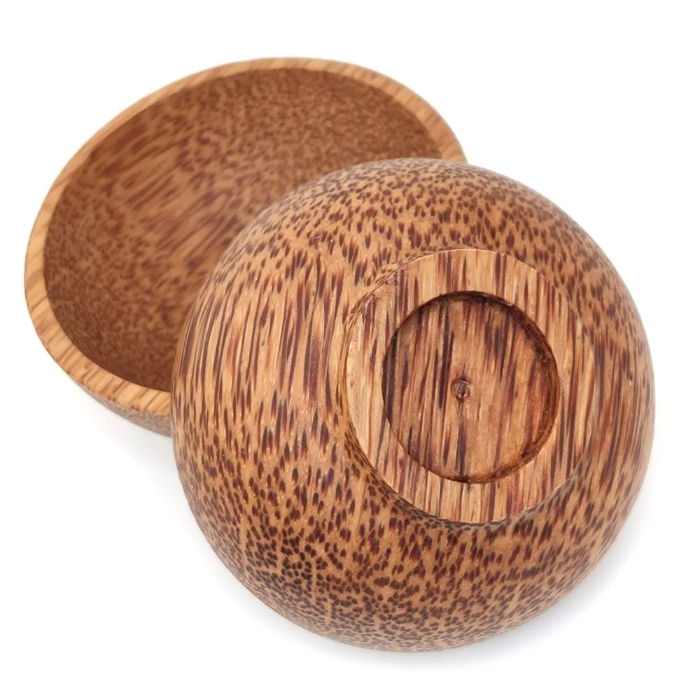 Нулевой отходов Деревянная миска экологичный фруктовый салат лапша рис суп