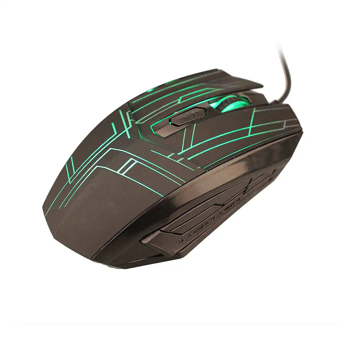 

Wired Gaming Mouse 2400DPI Breathing Backlight Ergonomic Home Office Mouse for Desktop Computer Laptop PC