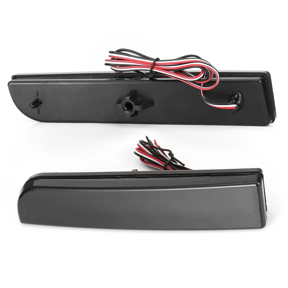 2 шт. задний светодиодный стоп сигнал светильник LED DRL Стоп фонарь для Защитные