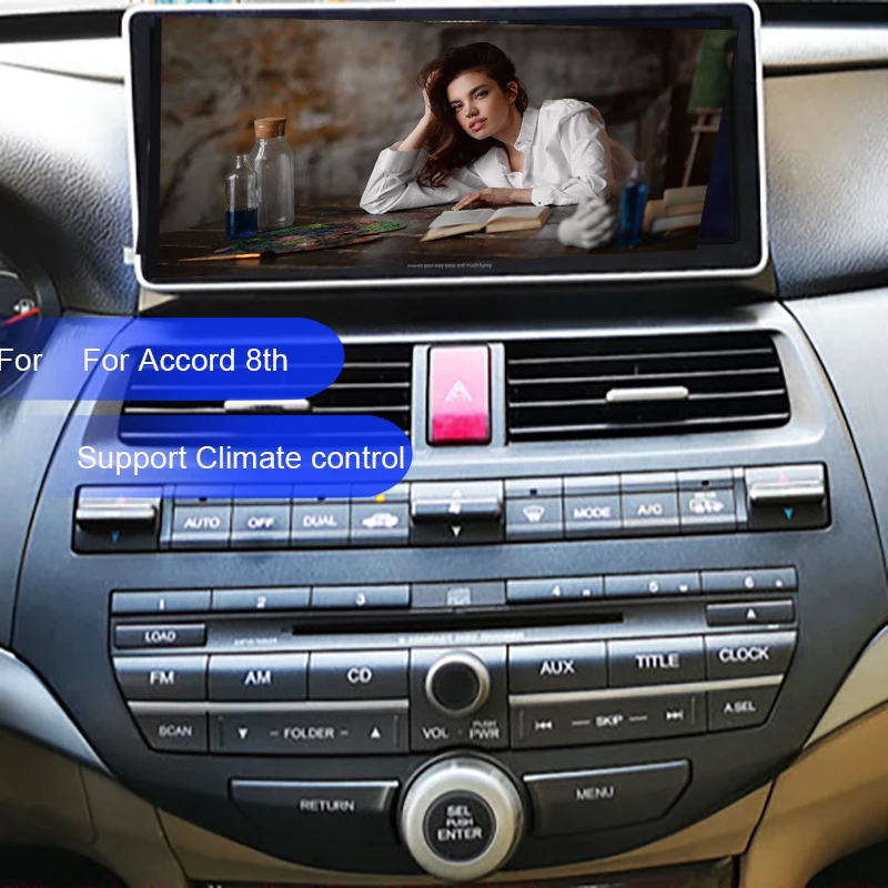 Автомобильный радиоплеер 64 ГБ Android 8 0 10 25 дюйма для Honda Accord Crosstour 2008 2009 2010 2011 2012 Bluetooth