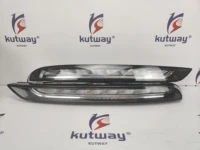 kutway high performance auto bumper light fit for porsche macan front bumper lamp accessories 95b941181a 95b941182a