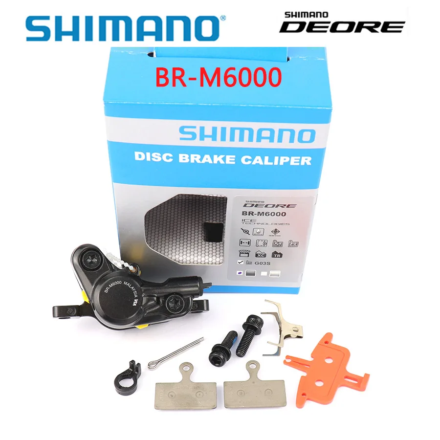 Shimano DEORE BR-M6000 горные велосипеды гидравлический дисковый тормозной суппорт с