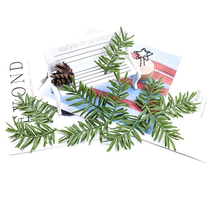 10 шт. поддельные растения домашнее украшение свадебное рождественские