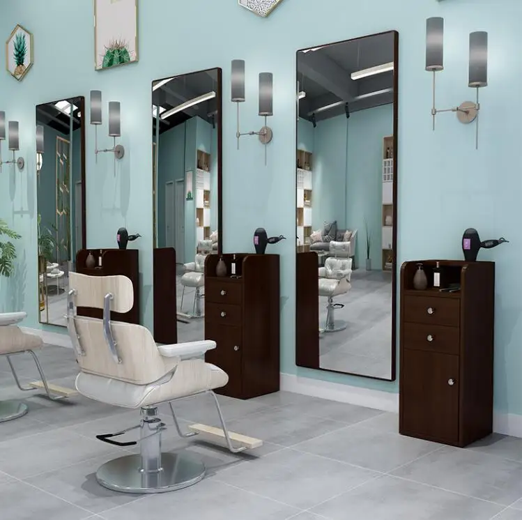 Простое и свежее современное зеркало в скандинавском стиле одностороннее