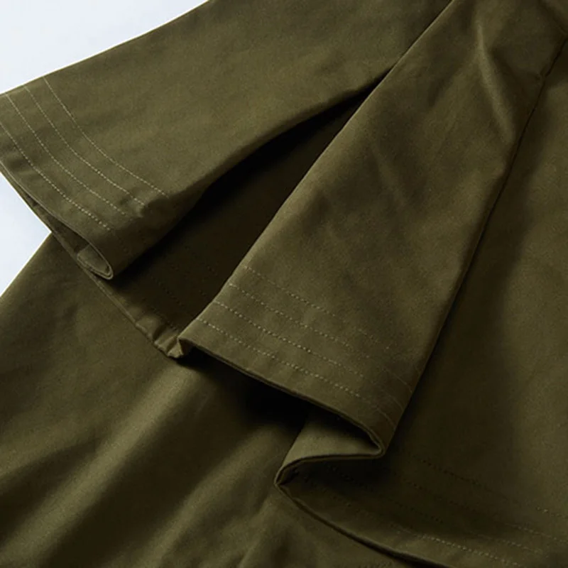 

SISPELL Elegant Two-piece Suit For Female Deep V Neck Puff Sleeve Loose Shirt Dress Lace Up Bowknot Skirt Women's Sets 2020 Tide