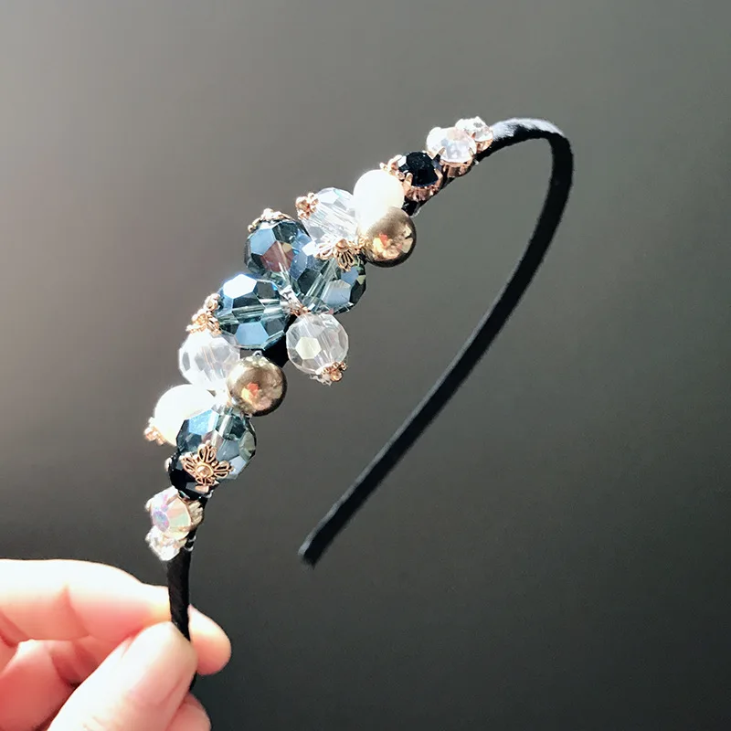 Женская повязка на голову с крупным жемчугом | Аксессуары для одежды