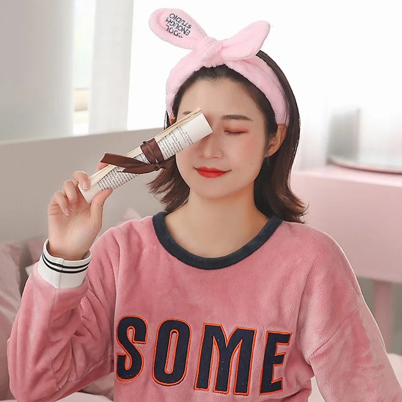 Женская флисовая повязка на голову 2 шт./компл. |