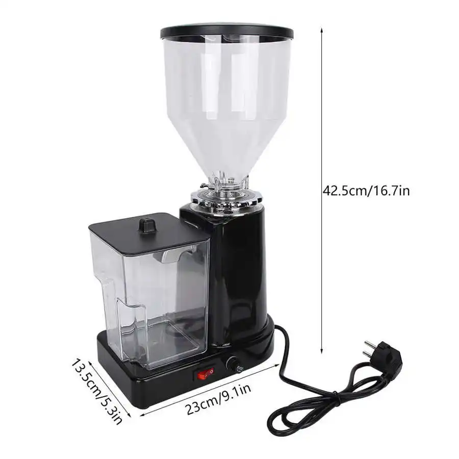 

Electric Coffee Grinder Ultra Fine Adjustable Grinding Mill Coffee Grinder EU Plug 220V