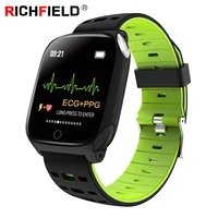 ecg ppg monitor medical grade health smart wristband fitness bracelet sleep tracker blood pressure watch smart band smartwatch