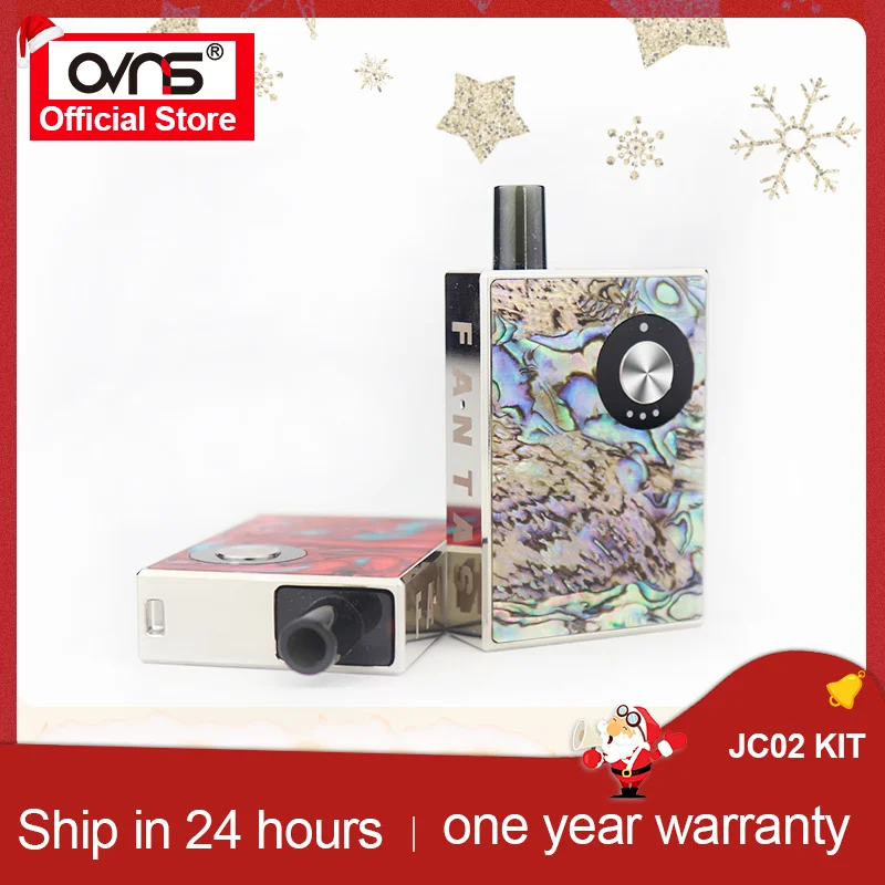 Vape Mods Kit OVNS JC02 ручка Pod система оригинальная электронная сигарета 650 мАч батарея 1 0