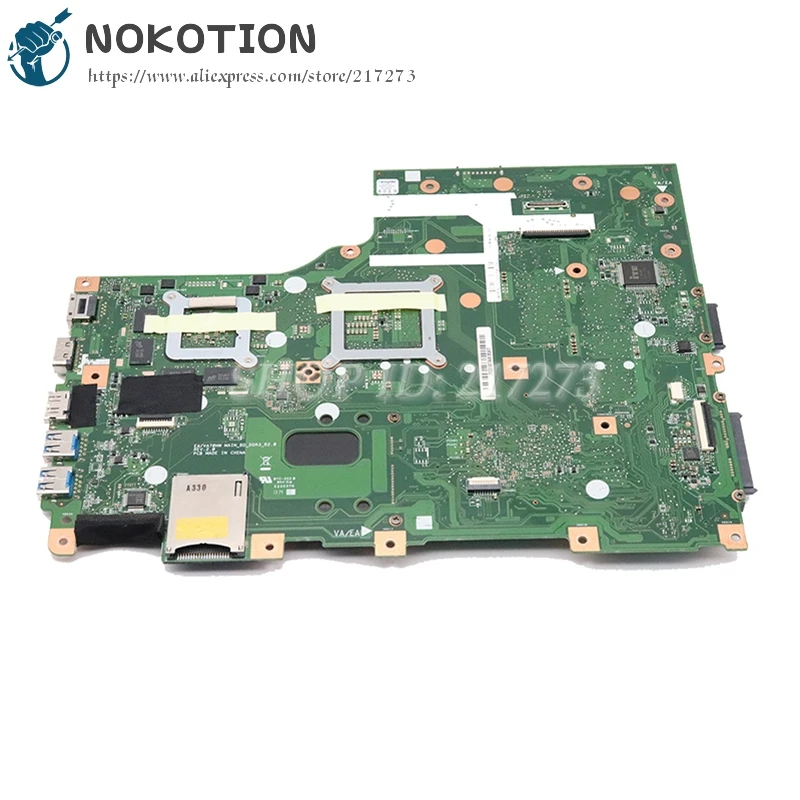 NOKOTION For Acer aspire V3-772 V3-772G Laptop Motherboard EAVA70HW NBM7411001 MAIN BOARD DDR3L GT750M 4G graphics Free CPU |