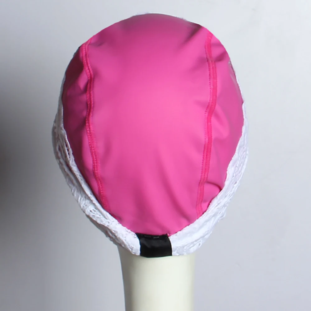 Горячие пружины Плавательная шапочка кружевные водонепроницаемые Модные