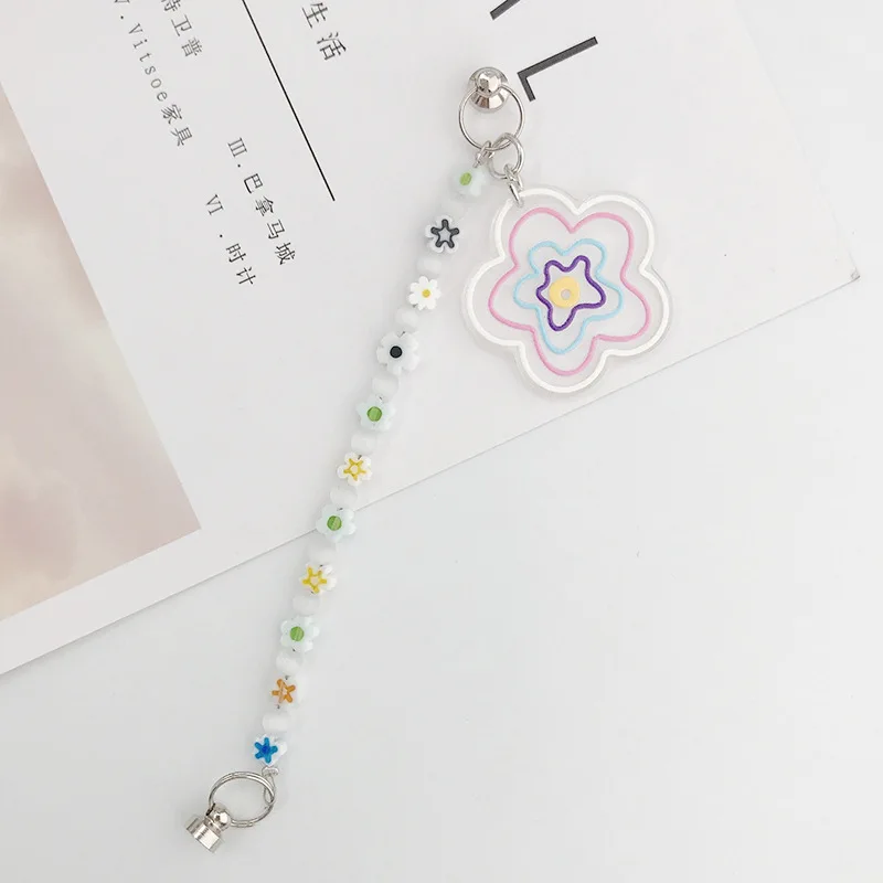 new colored glaze love flower bracelet diy mobile phone shell jewelry accessories cats eye beaded hole shoes accessories free global shipping