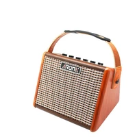 portable acoustic guitar folk speaker wireless bluetooth mini audio ag 15a rechargeable speaker