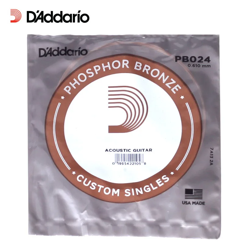 Однострунная акустическая гитара с фосфорной бронзовой обмоткой 024|phosphor bronze|single
