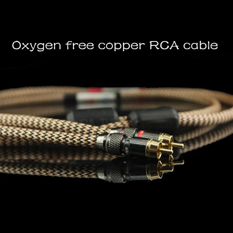 Медный аудиокабель с двойным RCA сигналом American-monster высокой чистоты - купить по