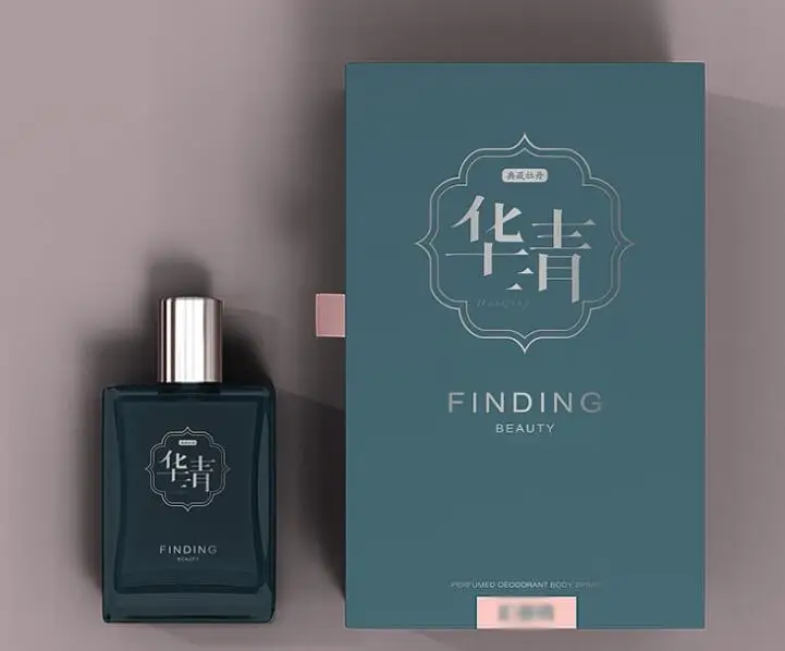 Атласная Выдвижная Подарочная коробка для духов роскошная косметики на заказ с