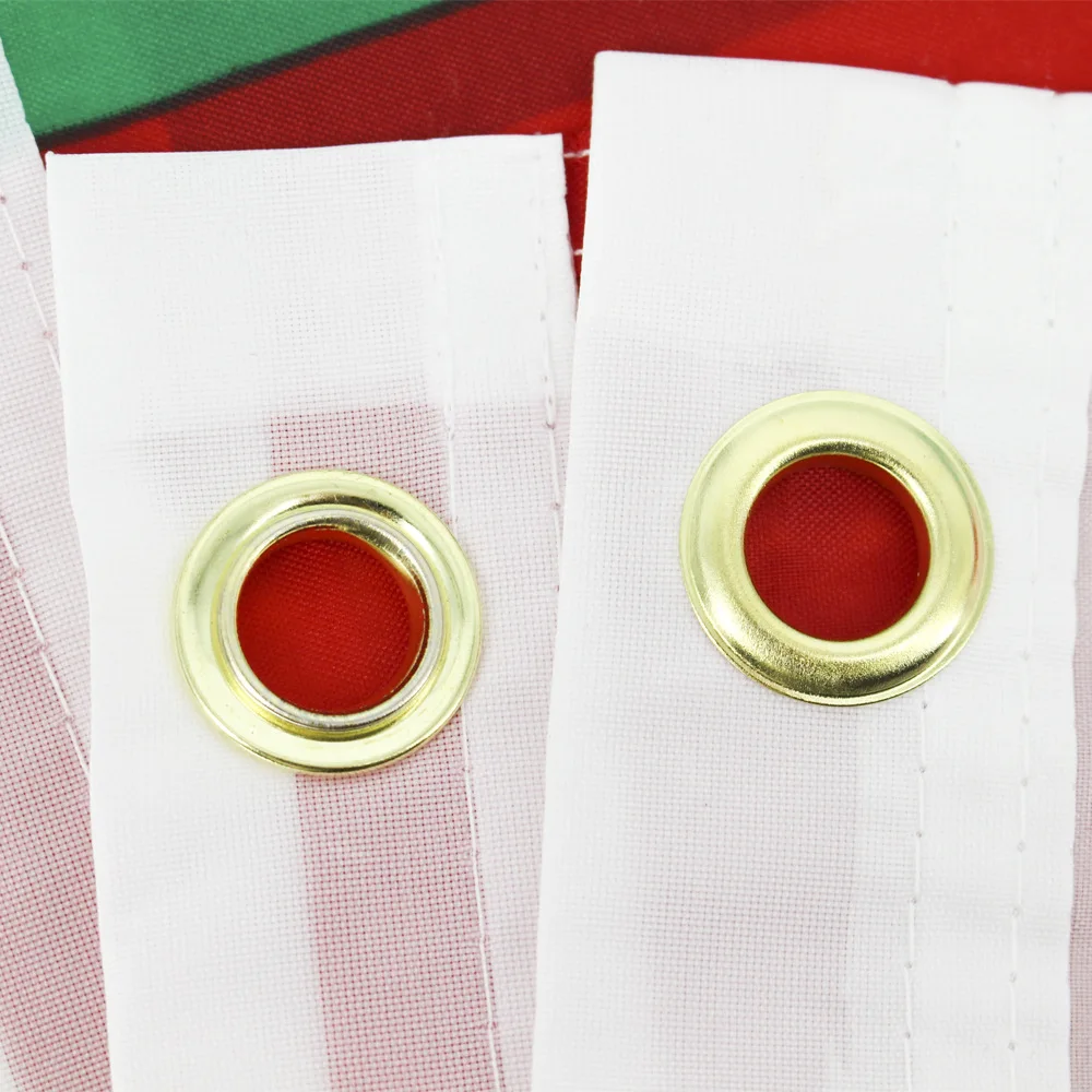 Высококачественный полиэфирный материал 90*150 см белый зеленый красный