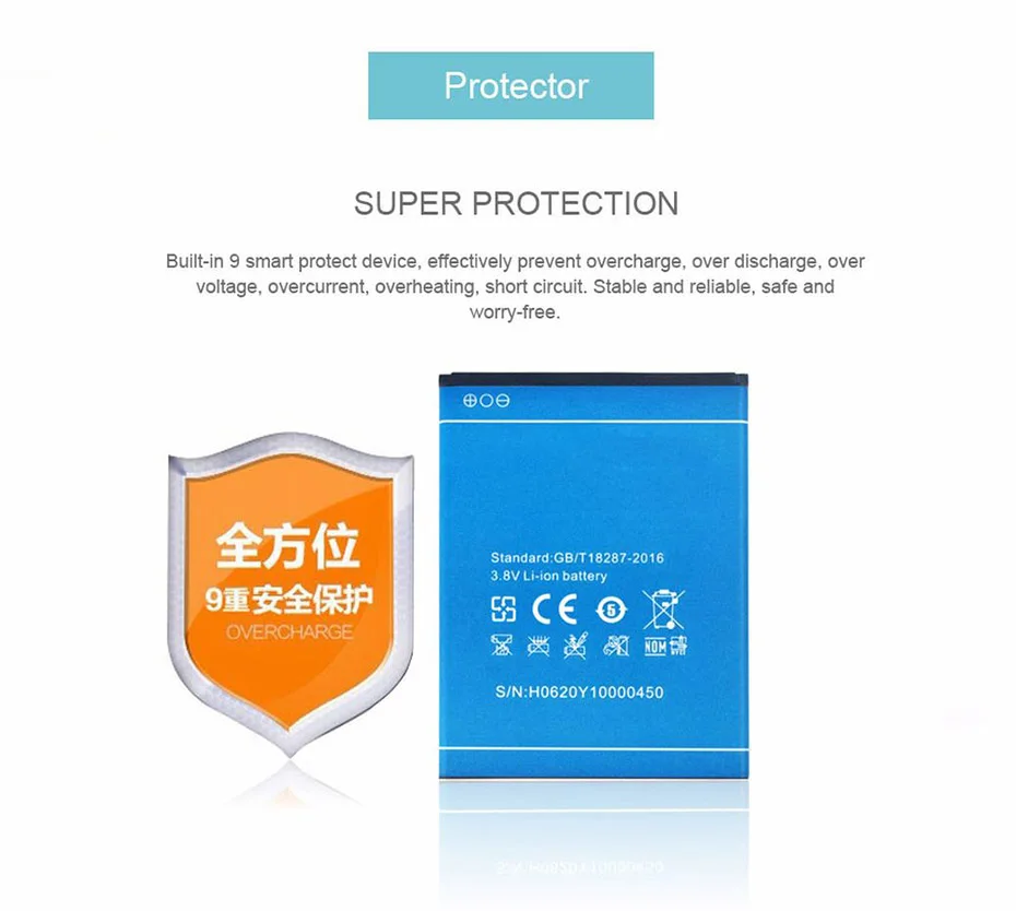 Новинка! Аккумулятор для мобильного телефона PINZHENG Для Doogee Y100 Y100 PRO Valencia2, высококачественный сменный аккумулятор с подарком