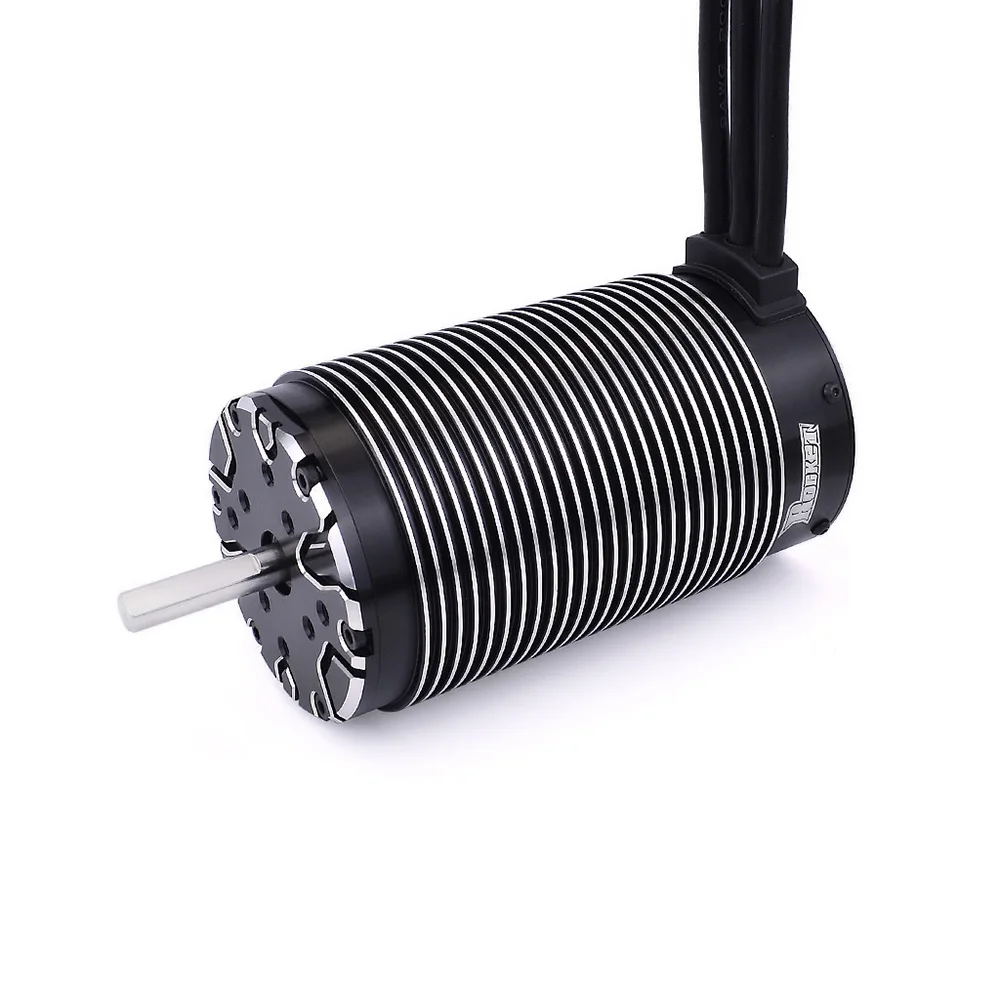 Motor sin escobillas Surpass Hobby ROCKET 70120, Motor sin sensor con disipador de calor Compatible con 1/4 1/5, piezas de veh&iacute;culos de Control remoto para coche de RC-2