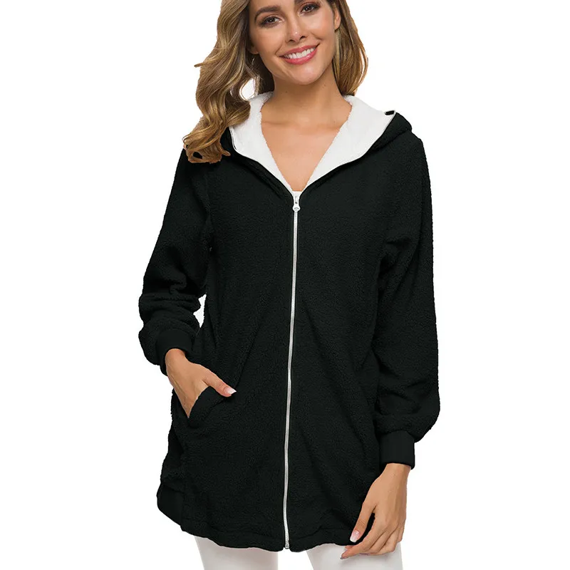 Женская куртка из овечьей шерсти осенне зимнее мягкое пальто большого размера 5xl