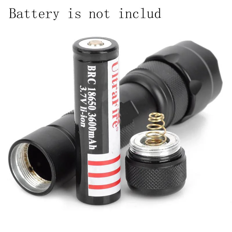 Фонарь яркий светодиодный водонепроницаемый с креплением 18650 лм XM-L T6 1 или 5