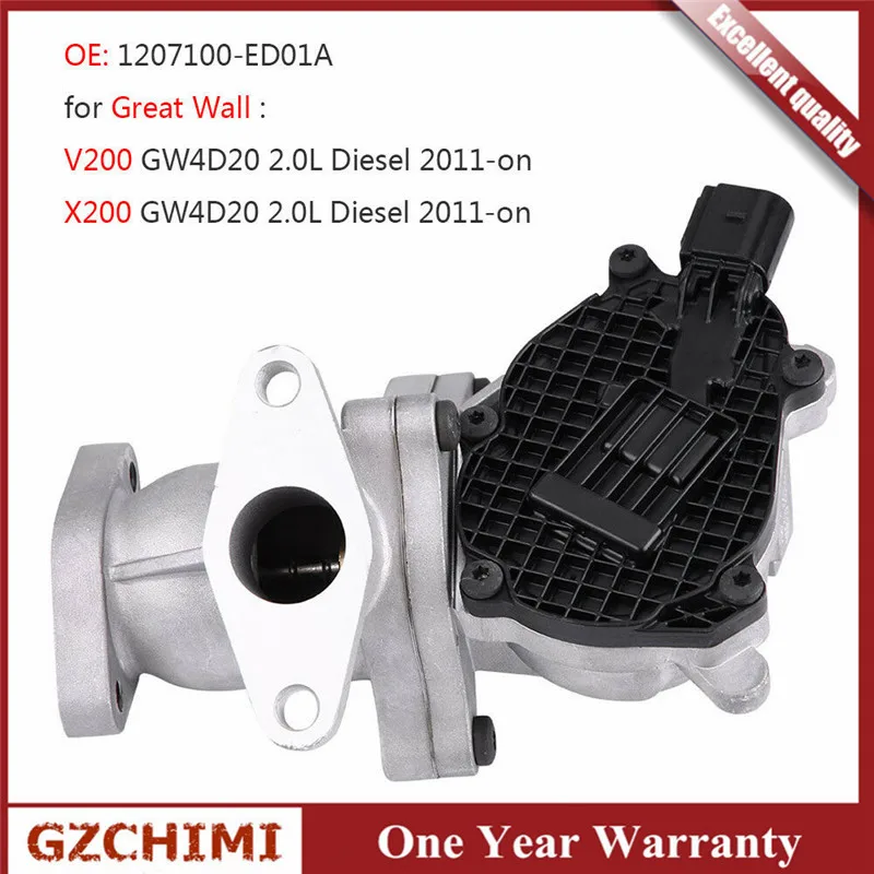 Клапан EGR 1207100 ED01A для Great Wall V200 X200 Wingle 2 5 TCI/2 0 TC Haval H5 GW 4D20 1207100A 1207100ED01A 1207100AED01|Клапаны